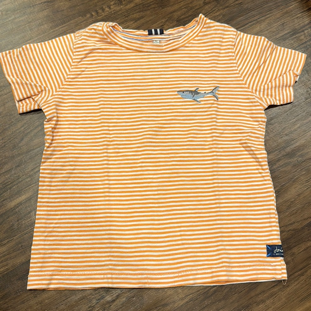 Little Boys Joules Shark Tee
